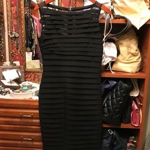 Adrianna Papell Black Dress LBD